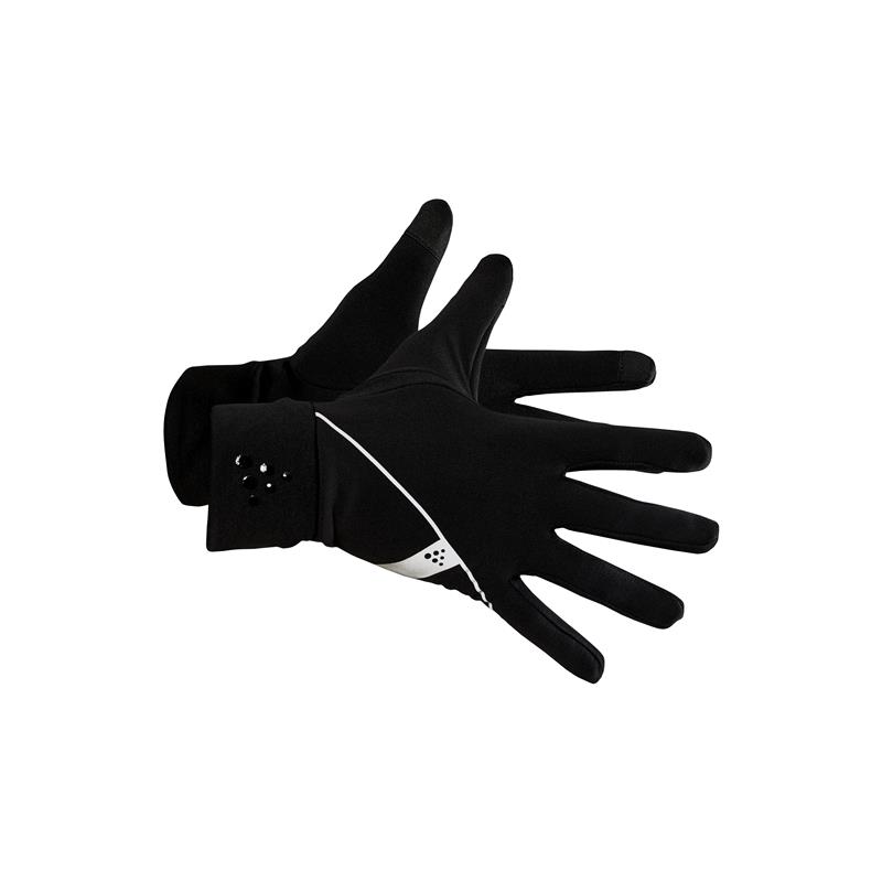 craft rokavice core jersey glove black