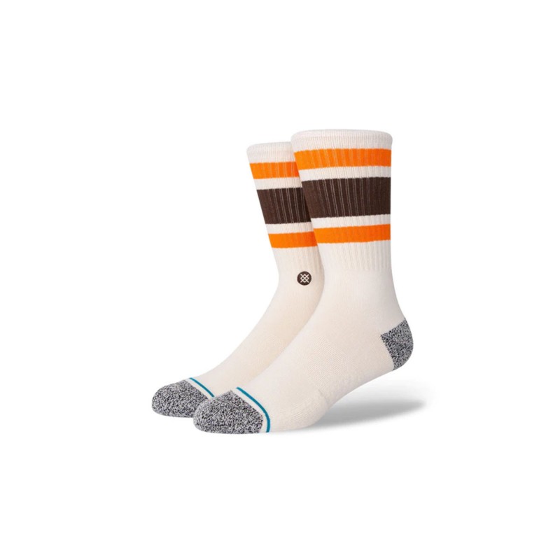stance nogavice boyd st offwhite crew med