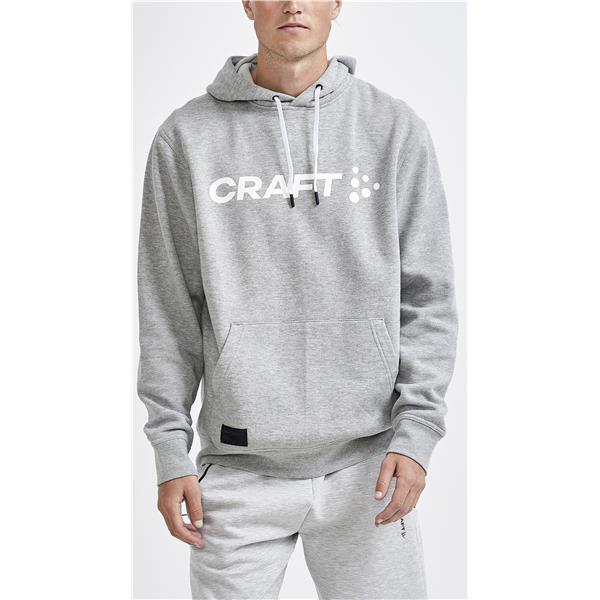 craft moški pulover core hood grey melange 