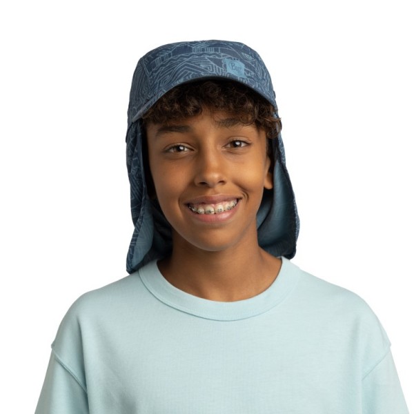buff® otroška pohodniška kapa sahara night blue