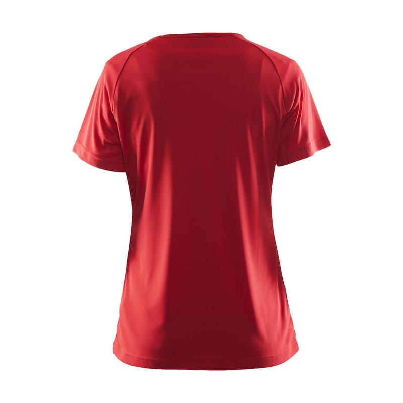 craft ženska majica s kratkimi rokavi prime bright red