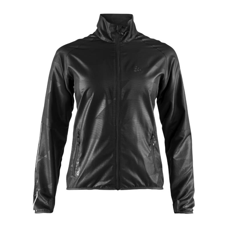 craft ženska jakna/vetrovka eaze jacket black