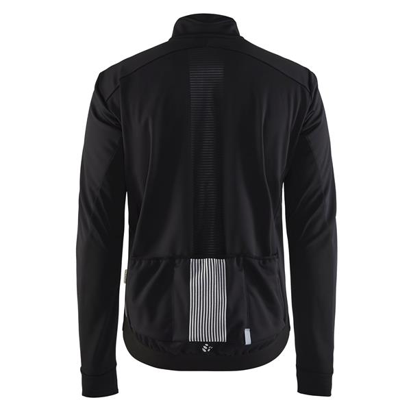 craft moška kolesarska jakna verve glow black