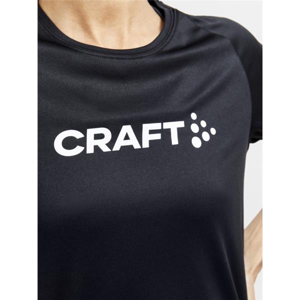 craft ženska majica s kratkimi rokavi core unify logo black